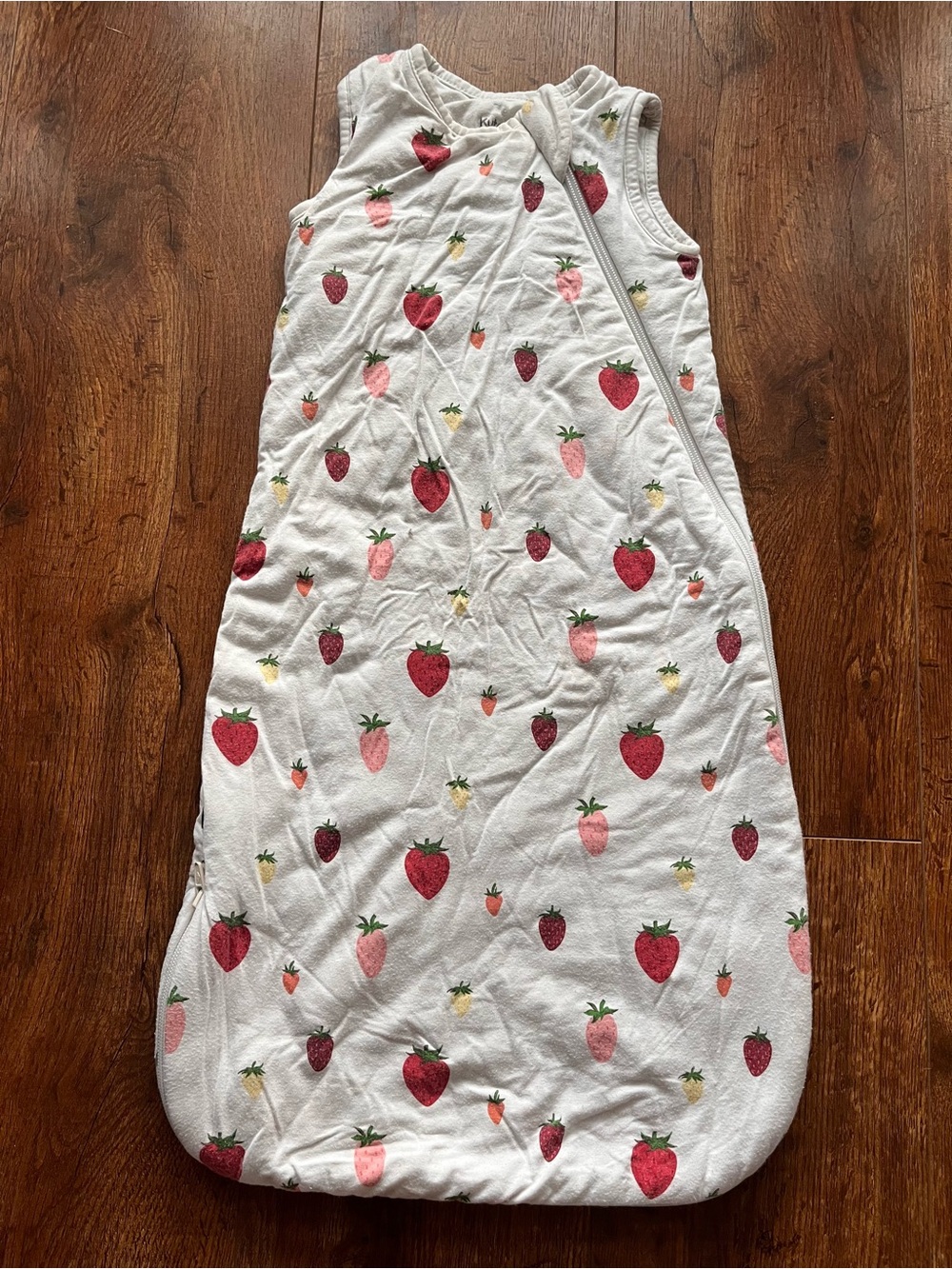 Kyte Baby Bamboo Sleep bag with Pink & Red Strawberry